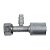 Conexão O'ring Reta Fêmea 10mm Aluminio c Válvula R134a - Imagem 1