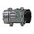 Compressor de Ar Condicionado Mod BB7H15BB 7980 Caminhão 8pk 119mm OEM: 1412263 - Imagem 4