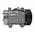 Compressor de Ar Condicionado Caminhão NH 1999 a 2006 FH FM a 1998  2007 VM - Imagem 4