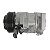 Compressor de Ar Condicionado DV10 HB20 1.0 Turbo 3 Cilindros 2021 em diante - Imagem 7