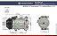 Compressor de Ar Condicionado DV10 HB20 1.0 Turbo 3 Cilindros 2021 em diante - Imagem 2