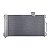 Condensador de Ar Condicionado MB Série C 2002 A 2005 W203 C180 200 230 240 320 - Imagem 1