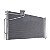 Condensador de Ar Condicionado MB Série C 2002 A 2005 W203 C180 200 230 240 320 - Imagem 7