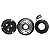 Conjunto Embreagem Compressor de Ar Condicionado 7H15 polia 1a 125mm 12v - Imagem 3
