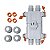 Kit Ar Condicionado Elétrico Para Caminhão Kombi Van Trailer Motorhome 12v - Imagem 15