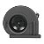 Motor Ventilador de Ar Caixa Evaporadora Ônibus Sistema Valeo Retroescavadeira Volvo BL60 BL70B BL71B Retroescavadeira JCB 3CX - Imagem 5
