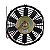 Eletroventilador Universal Unipoint 9 Pol Pás Reta 24v - Imagem 2
