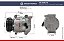 Compressor de Ar Condicionado Mod Harrison V5 HHI Máquina XCMG XE225BR - Imagem 8