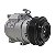 Compressor de Ar Condicionado Mod Denso 10S15 Corolla 1.8  2008 em diante - Imagem 3