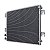 Condensador de Ar Condicionado Escavadeira John Deere 135G 210G 245GLC 250GLC 290GLC 300GLC 350GLC 380GLC 470GLC 670GLC 75G 870GLC - Imagem 3