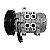 Compressor de Ar Condicionado Mod Denso Ford Ka Fiesta 1.01.6 2007 Até 2013 - Imagem 3