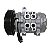 Compressor de Ar Condicionado Mod Denso Ford Ka Fiesta 1.01.6 2007 Até 2013 - Imagem 1