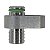 Conector Condensador de Ar Condicionado Fox Gol Radial 8mm Niple 6mm Alumínio - Imagem 3