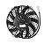 Eletroventilador Universal Spal Soprante 9 Polegadas 24V - Imagem 1