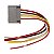 Chicote da Resistência Caixa Evaporadora Peugeot 206 307 - Imagem 1