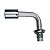 Conexão Spring Lock 90º Macho 10mm Aluminio c Clip - Imagem 1
