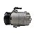 Compressor de Ar Condicionado Delphi 10045 Gol Parati Saveiro 2003 em diante - Imagem 1