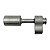 Conexão Alumínio Block Fitting Reta 06mm Volkswagen Gol AP 1.61. - Imagem 1