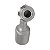 Conexão O'ring 45º Macho 12mm Aluminio Giratória c Clip - Imagem 5