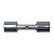 Emenda 12mm Aluminio c Válvula de Serviço R12 c Clip - Imagem 2