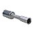 Conexão Spring Lock Reta Fêmea 06mm Aluminio c Clip - Imagem 2