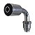 Conexão O'ring 90º Macho 10mm Aço Giratoria cClip - Imagem 3
