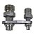 Conector com Tubo Radial 6mm10mm da Válvula Block de Ar Condicionado Aço - Imagem 1