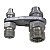 Conector com Tubo Radial 6mm10mm da Válvula Block de Ar Condicionado Aço - Imagem 2