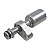 Conexão Block Fitting Radial Reta 08mm Aluminio s Engate - Imagem 1