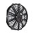 Eletroventilador Universal 12 Pol Pás Reta - 24v c 10 Pçs - Imagem 1
