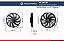 Eletroventilador Aspirante 12 Polegadas Pás Em S - 24V - Imagem 2