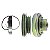 Conjunto Embreagem Compressor de Ar Condicionado Bitzer Bock Ônibus Webasto - Imagem 5