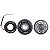 Conjunto Embreagem Compressor de Ar Condicionado sandenTRS090 Civic 1996 a 2000 - Imagem 3