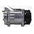 Compressor de Ar Condicionado Modelo 7H15 8 Orelhas 24V Polia 8pk 119mm - Imagem 4