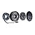 Conjunto Embreagem Compressor de Ar Condicionado 7H15 U4609 Máquina CS NH 12V - Imagem 1