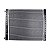Condensador de Ar Condicionado Universal 14x18 Espessura 16mm Conexões Descarga - Imagem 4
