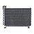 Condensador de Ar Condicionado Trator JD 7000J 7185J 7195J 7205J7210J7225J - Imagem 1