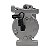 Compressor Mod Halla HS09 Picanto 1.0 Flex 3CL 2013 diante - Imagem 5