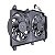 Eletroventilador Radiador S10/ Blazer c/ Ar Cond 1995 diante - Imagem 3