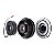 Conjunto Embreagem Compressor 10PA17/10PA15 - 12 Volts 1A - Imagem 4