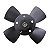 Eletroventilador Santana/ Quantum 1.8/2.0 1991 Até 1994 - Imagem 1