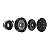 Conjunto Embreagem do Compressor 10PA17 24 Volts 8pk 145mm - Imagem 1