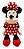 Pelúcia Coleção Disney Minnie Mouse 20cm Original - Fun - Imagem 1