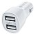 Carregador Para Celular Veicular 2 Usb + Cabo Tipo-C HS-80 C - Imagem 2