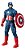 Boneco Capitão América Marvel Hasbro Avengers Clássico - Imagem 3