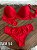 Conjunto clássico lingerie plus size com renda e bojo EXG4 (N°54) - Imagem 5