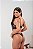 Conjunto clássico lingerie com bojo calcinha fio duplo Regulável P,M,G,GG - Imagem 2