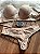 Conjunto de lingerie rendado Plus Size fio duplo 48,50,52 - Imagem 2