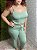 Pijama de Frio BLOGUEIRA CALÇA e CROPPED - Liso Canelado - Imagem 2