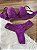 Conjunto clássico lingerie Calcinha Fio Rendado - Imagem 4